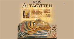 Desktop Screenshot of mein-altaegypten.de